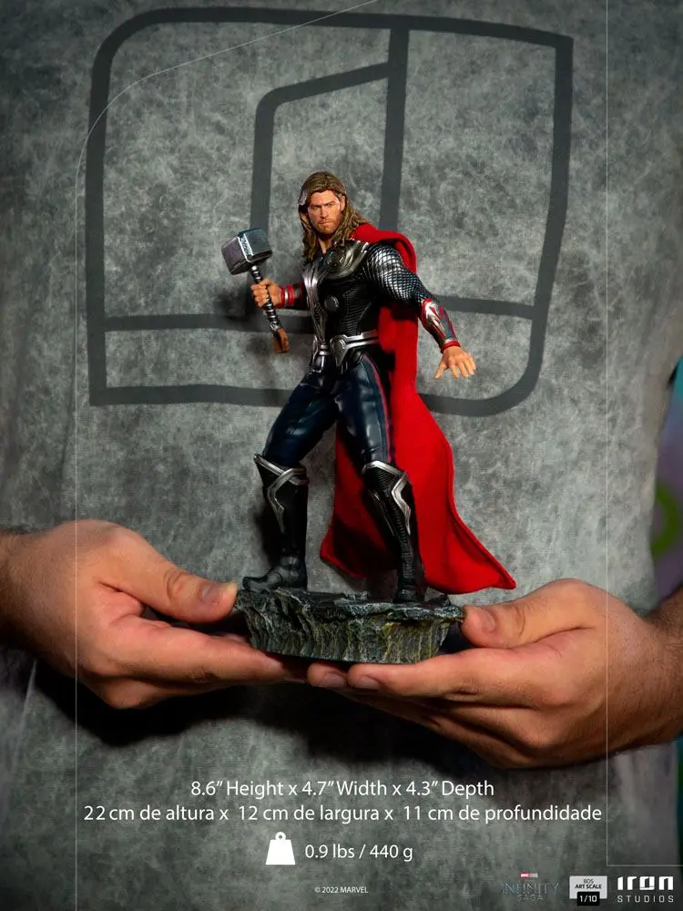 The Infinity Saga BDS Art Scale Statue 1/10 Thor Battle of NY 22 cm Produktfoto