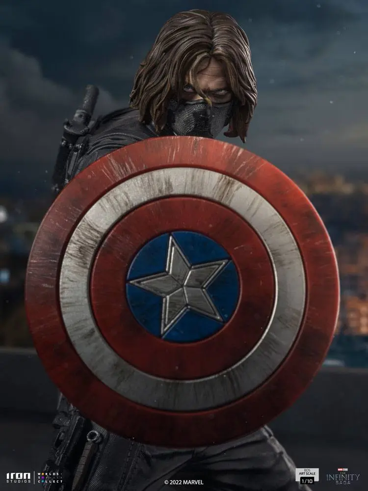 The Infinity Saga BDS Art Scale Statue 1/10 Winter Soldier 20 cm Produktfoto