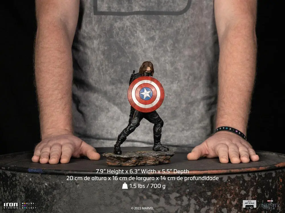 The Infinity Saga BDS Art Scale Statue 1/10 Winter Soldier 20 cm Produktfoto