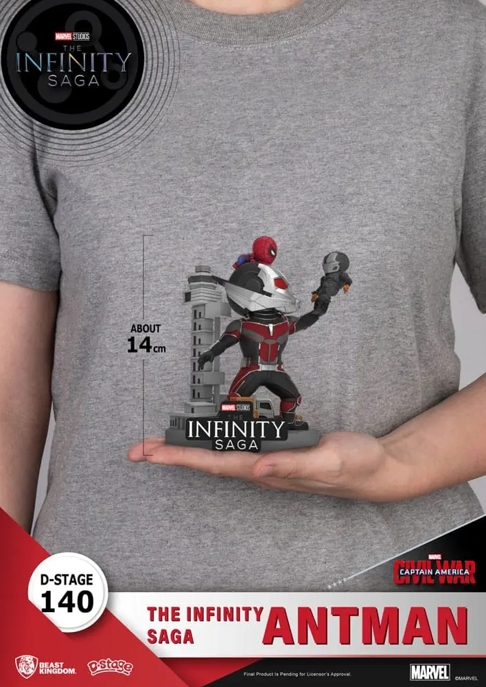 The Infinity Saga D-Stage PVC Diorama Antman 14 cm termékfotó