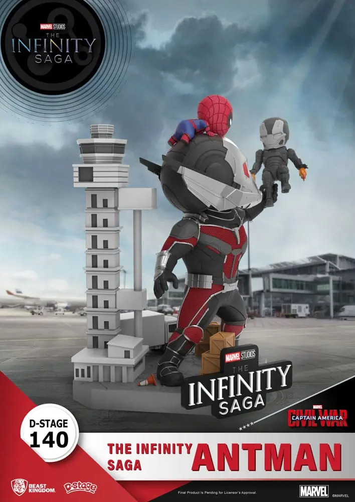 The Infinity Saga D-Stage PVC Diorama Antman 14 cm termékfotó