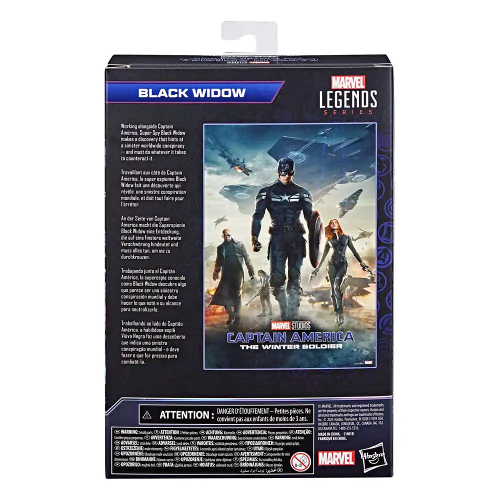 The Infinity Saga Marvel Legends Actionfigur Black Widow (Captain America: The Winter Soldier) 15 cm Produktfoto