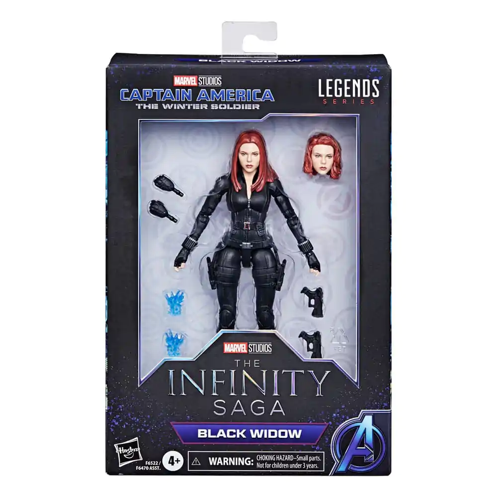 The Infinity Saga Marvel Legends Actionfigur Black Widow (Captain America: The Winter Soldier) 15 cm Produktfoto