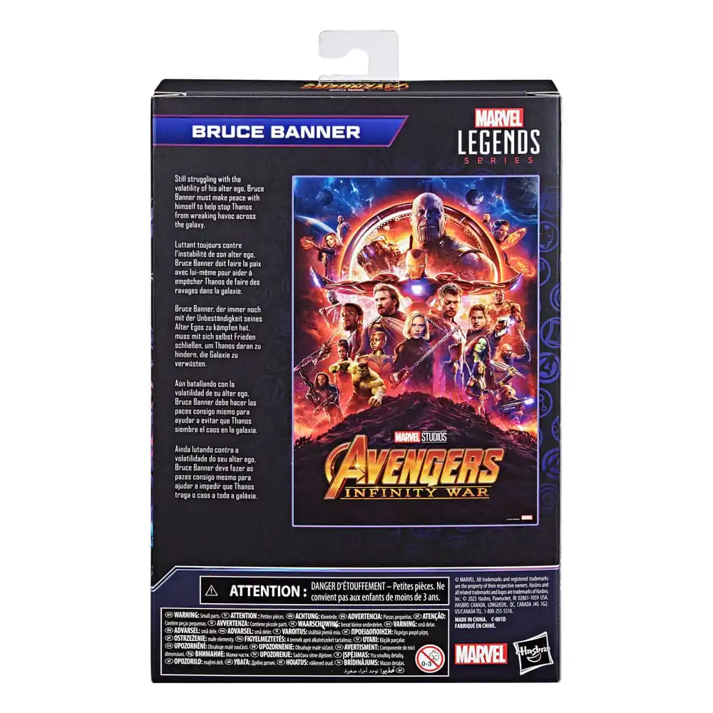 The Infinity Saga Marvel Legends Actionfigur Bruce Banner (Avengers: Infinity War) 15 cm termékfotó