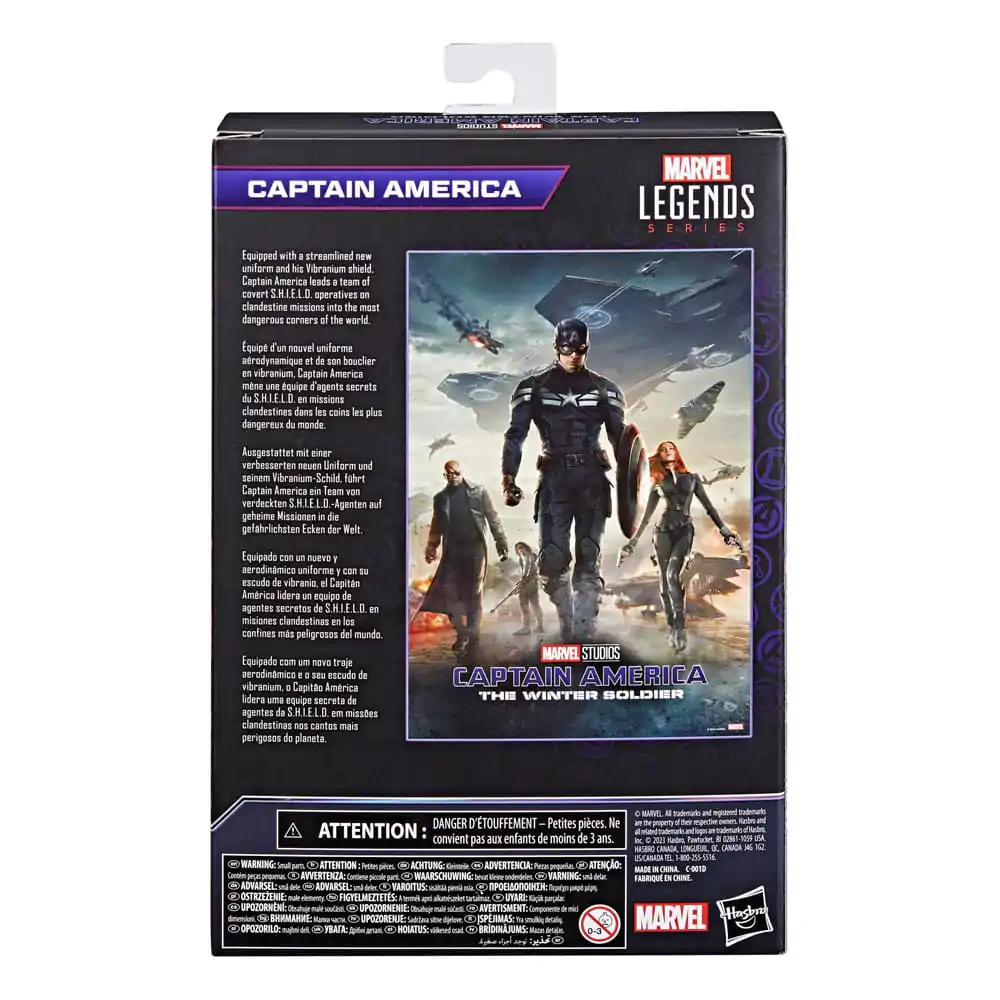The Infinity Saga Marvel Legends Actionfigur Captain America (Captain America: The Winter Soldier) 15 cm termékfotó