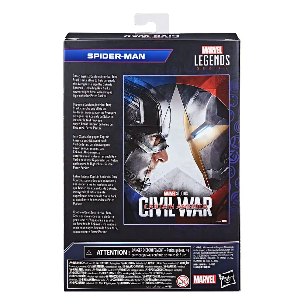 The Infinity Saga Marvel Legends Actionfigur Spider-Man (Captain America: Civil War) 15 cm Produktfoto