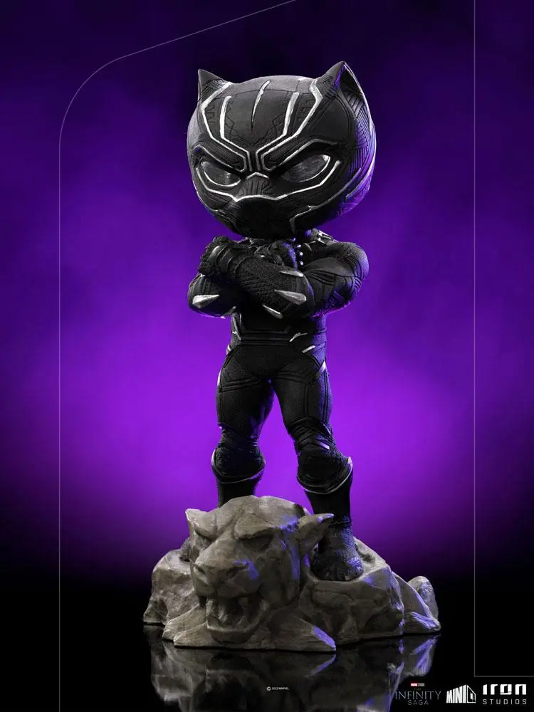 The Infinity Saga Mini Co. PVC Figur Black Panther 15 cm Produktfoto