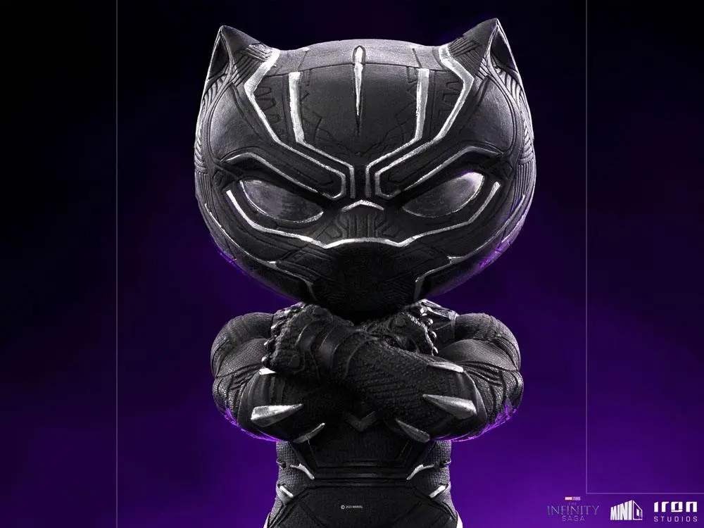 The Infinity Saga Mini Co. PVC Figur Black Panther 15 cm Produktfoto