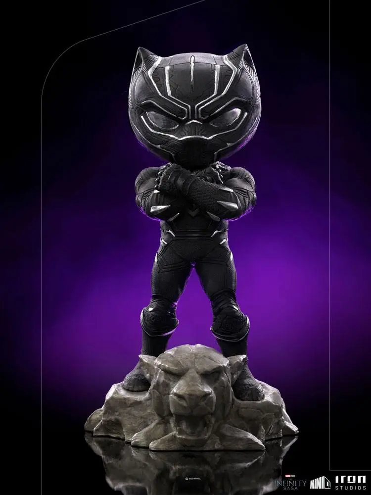 The Infinity Saga Mini Co. PVC Figur Black Panther 15 cm Produktfoto