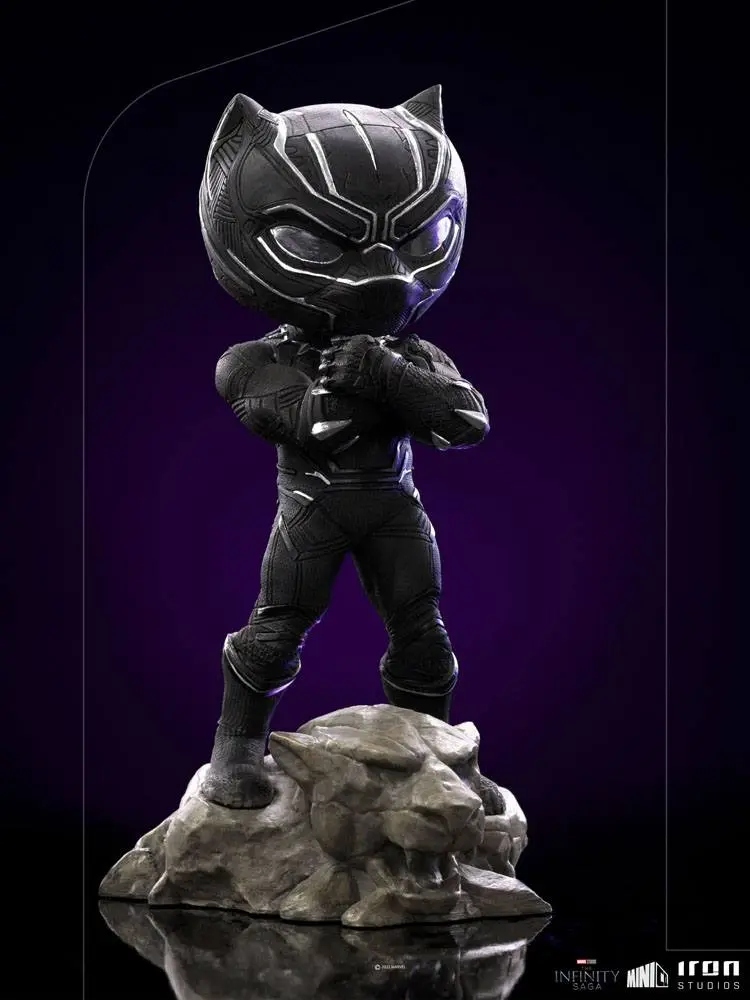 The Infinity Saga Mini Co. PVC Figur Black Panther 15 cm Produktfoto