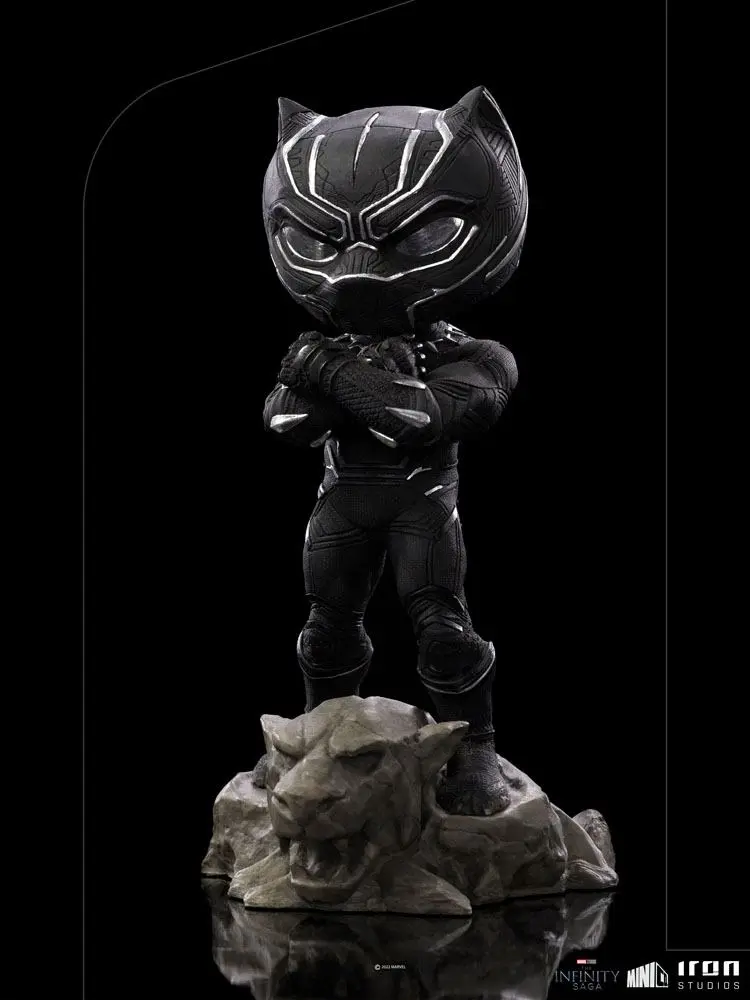 The Infinity Saga Mini Co. PVC Figur Black Panther 15 cm Produktfoto