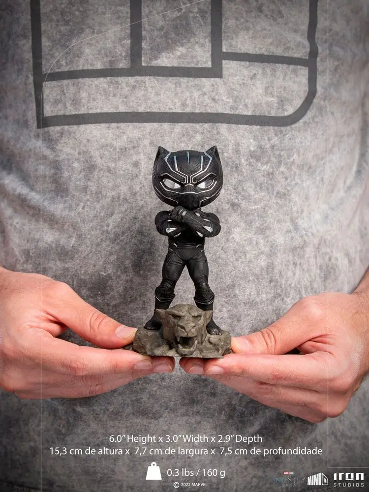 The Infinity Saga Mini Co. PVC Figur Black Panther 15 cm Produktfoto