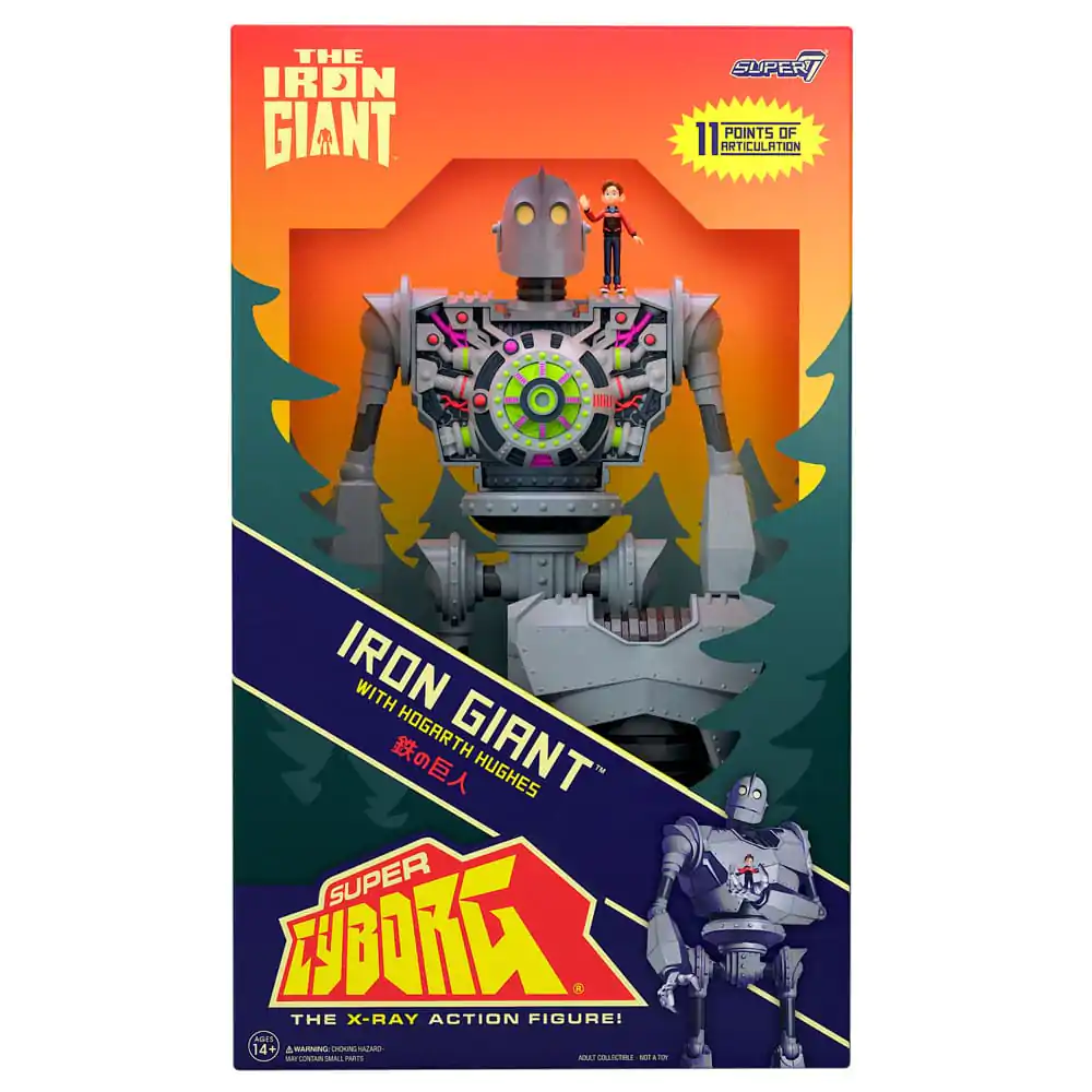 Der Gigant aus dem All Super Cyborg Actionfigur Iron Giant (Full Color) 28 cm Produktfoto