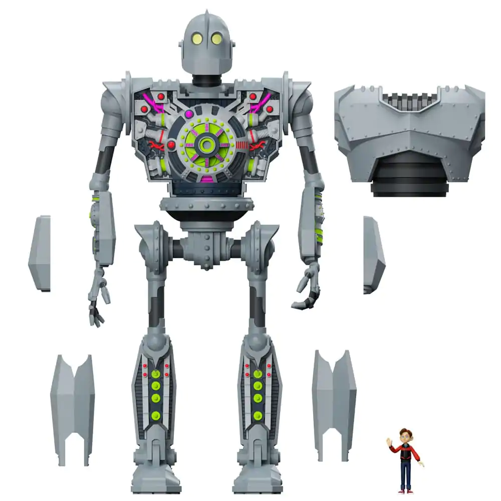 Der Gigant aus dem All Super Cyborg Actionfigur Iron Giant (Full Color) 28 cm Produktfoto