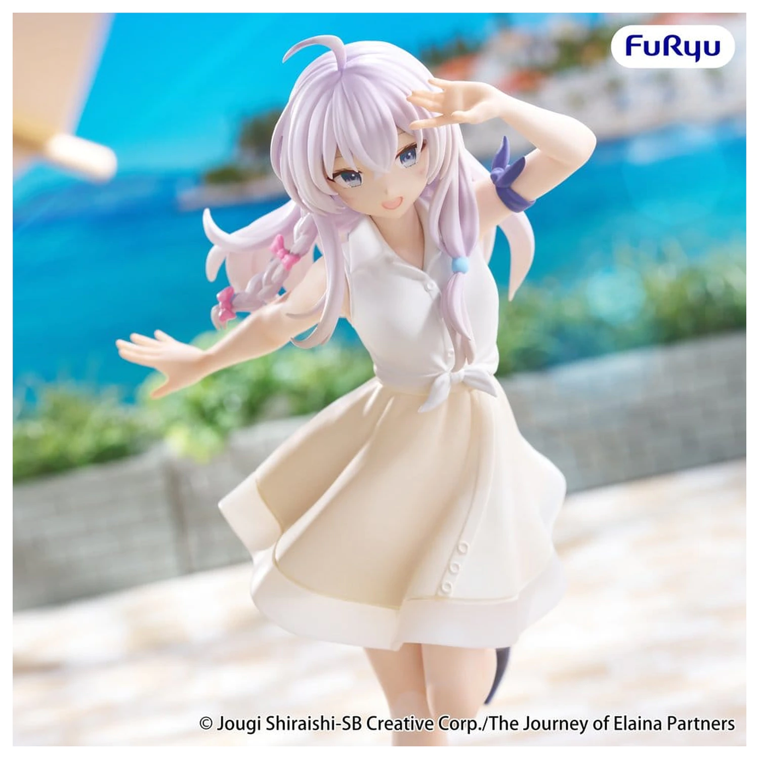 The Journey of Elaina Muchute PVC Figur Elaina White Ver. 20 cm Produktfoto