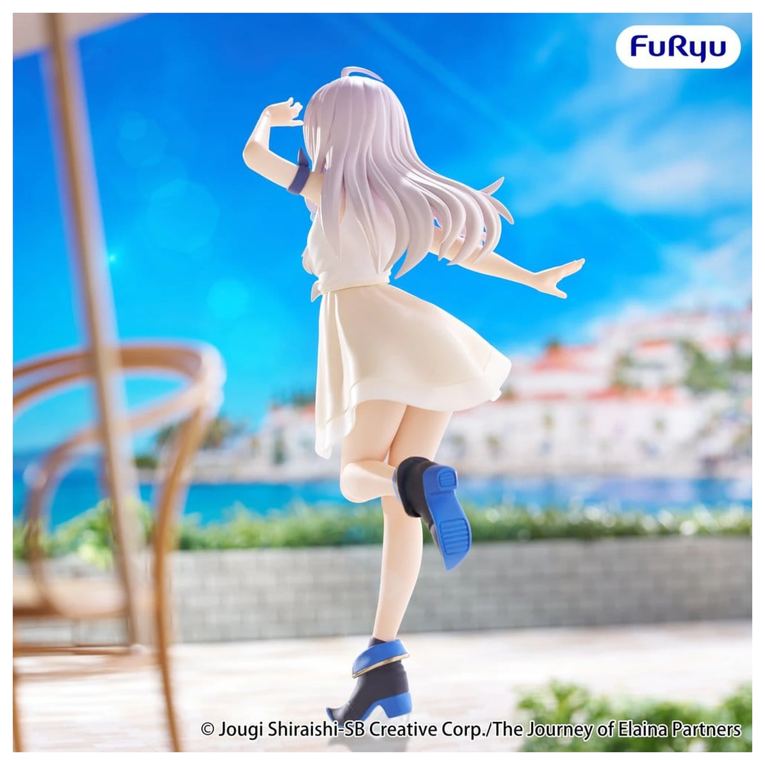 The Journey of Elaina Muchute PVC Figur Elaina White Ver. 20 cm Produktfoto