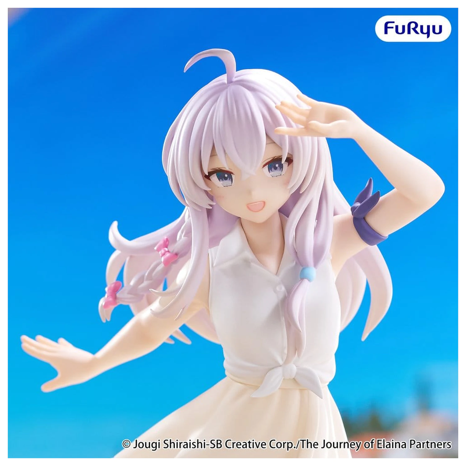 The Journey of Elaina Muchute PVC Figur Elaina White Ver. 20 cm Produktfoto