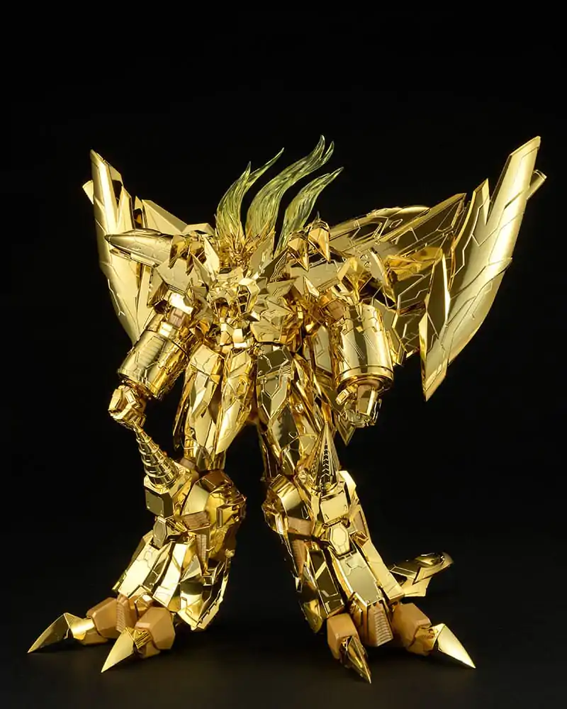 The King of Braves GaoGaiGar Amakunitech Plastic Model Kit Genesic Gaogaigar The Golden Destroyer 18 cm Produktfoto