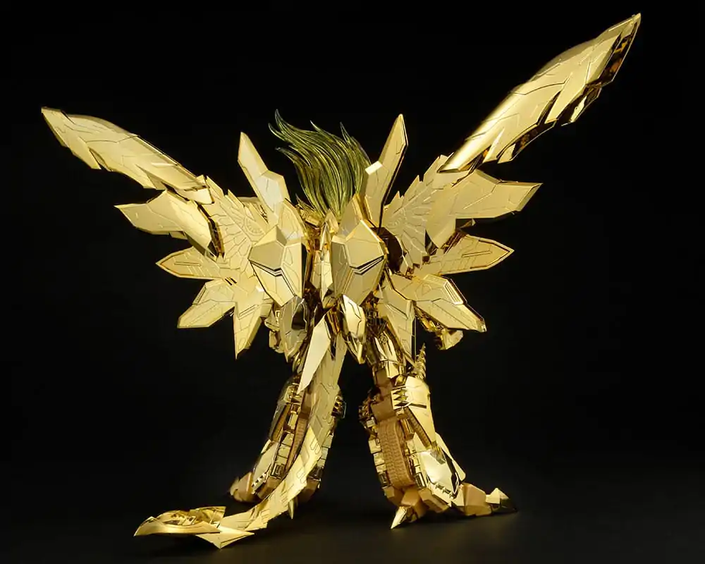 The King of Braves GaoGaiGar Amakunitech Plastic Model Kit Genesic Gaogaigar The Golden Destroyer 18 cm Produktfoto