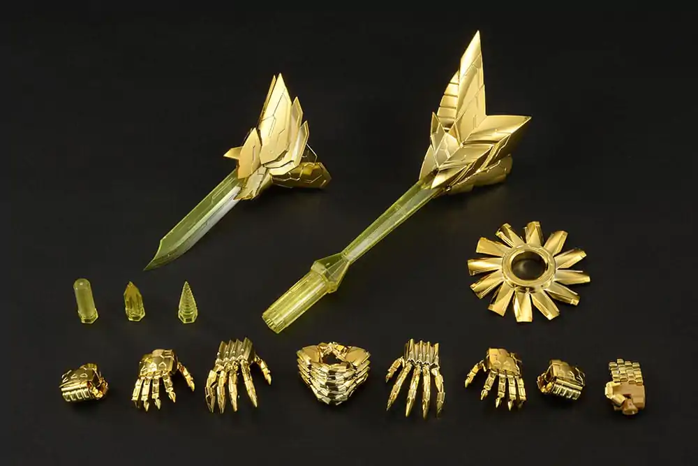 The King of Braves GaoGaiGar Amakunitech Plastic Model Kit Genesic Gaogaigar The Golden Destroyer 18 cm Produktfoto