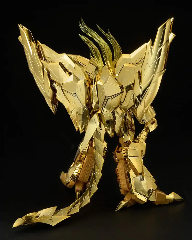 The King of Braves GaoGaiGar Amakunitech Plastic Model Kit Genesic Gaogaigar The Golden Destroyer 18 cm Produktfoto