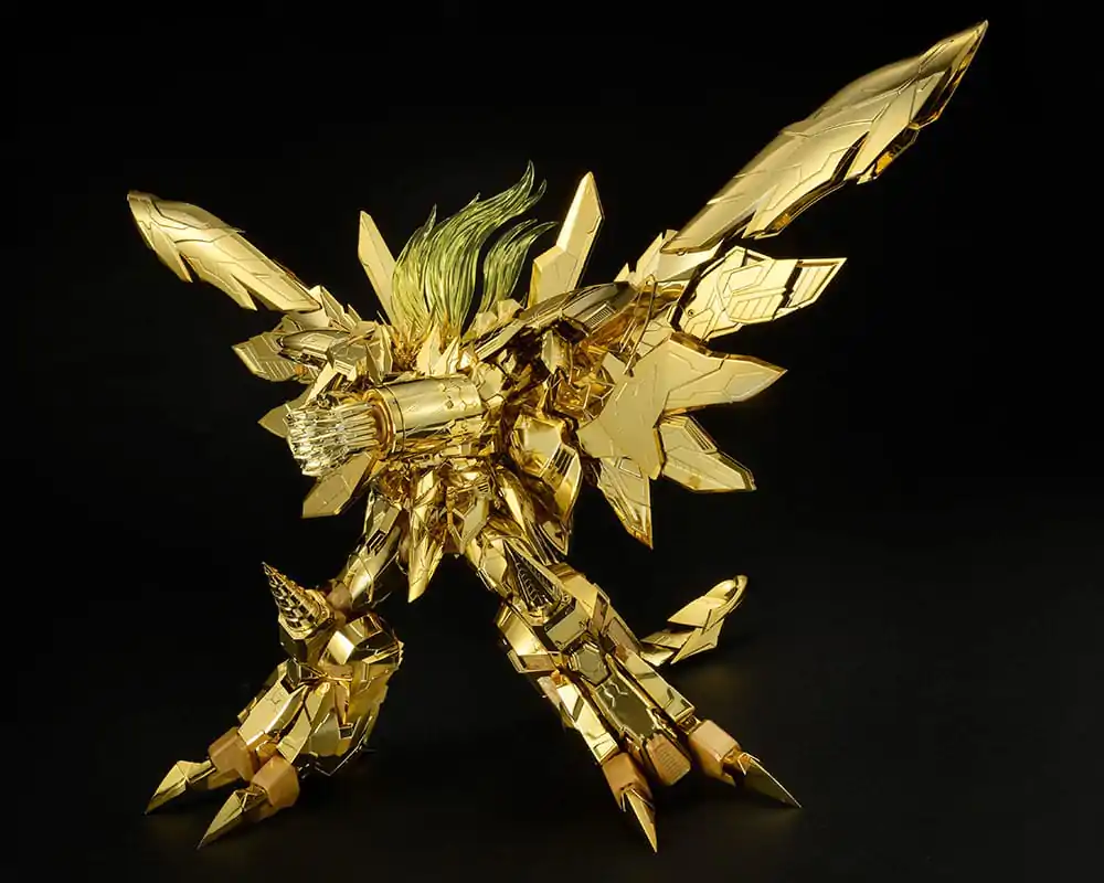 The King of Braves GaoGaiGar Amakunitech Plastic Model Kit Genesic Gaogaigar The Golden Destroyer 18 cm Produktfoto