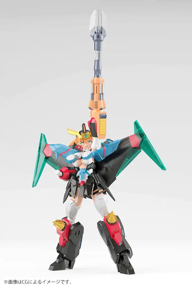 The King of Braves GaoGaiGar Cross Frame Girl Plastic Model Kit Star Gaofighgar 19 cm termékfotó