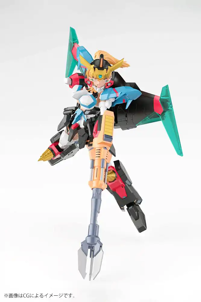 The King of Braves GaoGaiGar Cross Frame Girl Plastic Model Kit Star Gaofighgar 19 cm termékfotó