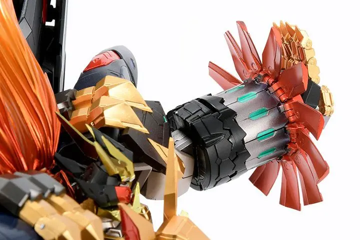The King of Braves GaoGaiGar Final Amakuni Kizin Diecast Action Figur Genesic GaoGaiGar 24 cm Produktfoto