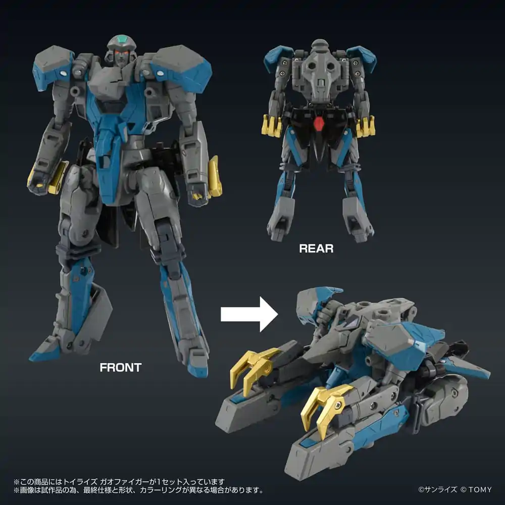 The King of Braves GaoGaiGar FINAL Toyrise Action Figur Gaofighgar 18 cm Produktfoto