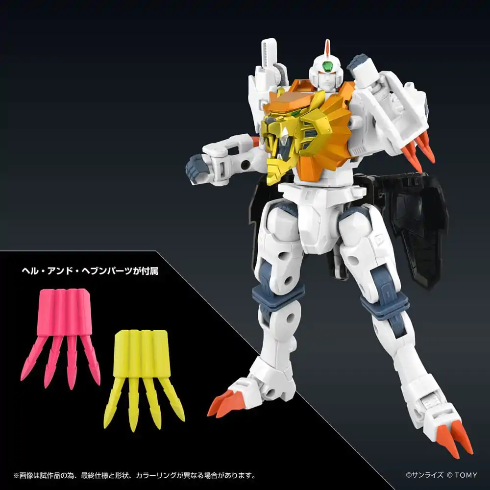 The King of Braves GaoGaiGar FINAL Toyrise Action Figur Genesic Gaigar 18 cm Produktfoto