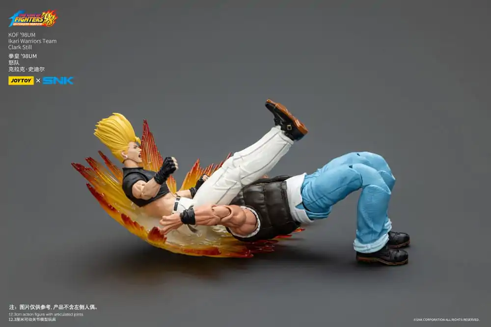 The King Of Fighters '98 Action-Figur Helden-Team Clark Still 12 cm Produktfoto
