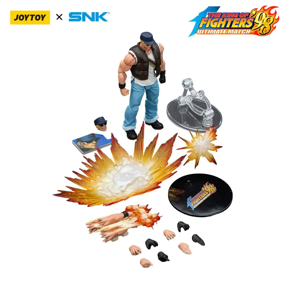 The King Of Fighters '98 Action-Figur Helden-Team Clark Still 12 cm Produktfoto