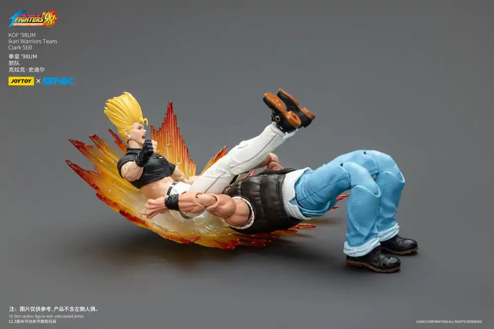 The King Of Fighters '98 Action-Figur Helden-Team Clark Still 12 cm Produktfoto