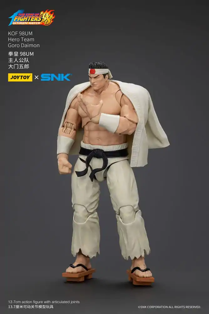 The King Of Fighters '98 Action Figur Hero Team Goro Daimon 12 cm Produktfoto