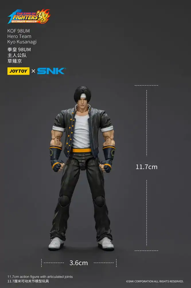 The King Of Fighters '98 Actionfigur Hero Team Kyo Kusanagi 12 cm Produktfoto