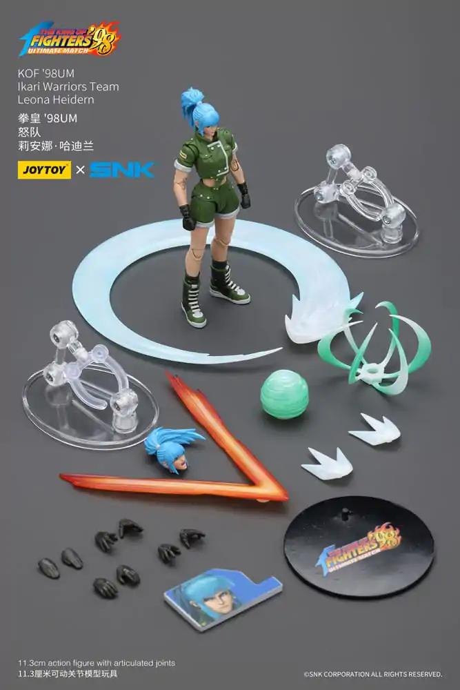 The King Of Fighters '98 Actionfigur Hero Team Leona Heidern 11 cm Produktfoto