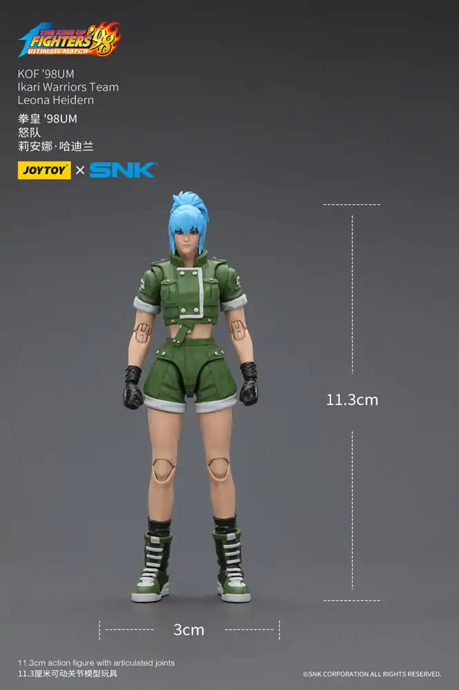 The King Of Fighters '98 Actionfigur Hero Team Leona Heidern 11 cm Produktfoto