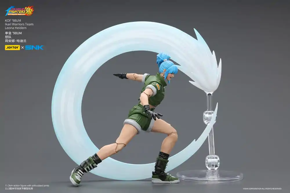 The King Of Fighters '98 Actionfigur Hero Team Leona Heidern 11 cm Produktfoto