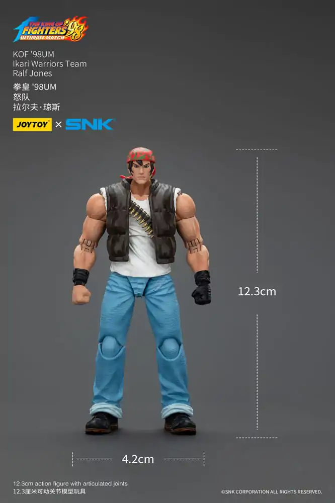 The King Of Fighters '98 Action-Figur Hero Team Ralf Jones 12 cm Produktfoto