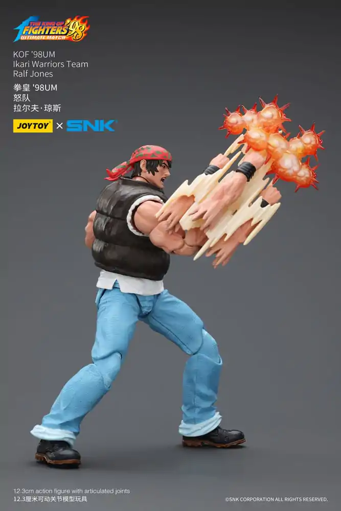The King Of Fighters '98 Action-Figur Hero Team Ralf Jones 12 cm Produktfoto