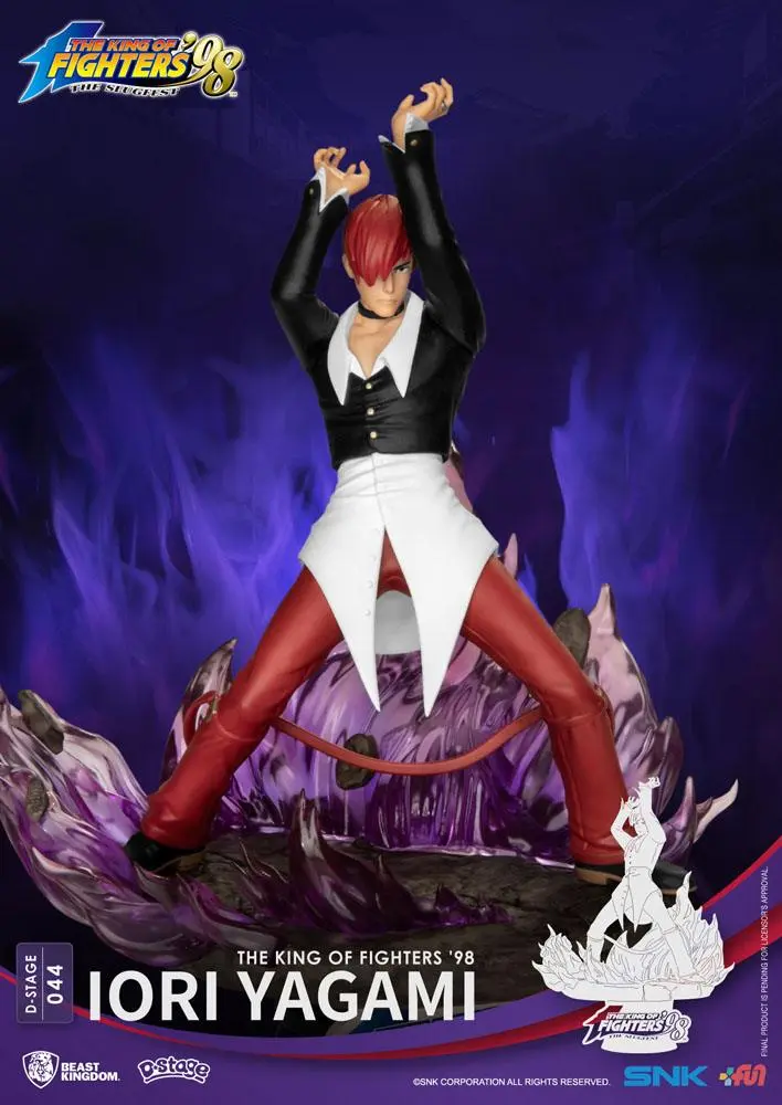 The King of Fighters '98 D-Stage PVC Diorama Iori Yagami 16 cm Produktfoto
