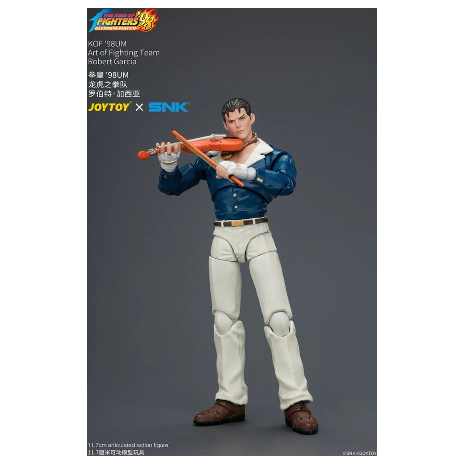 The King of Fighters '98 Ultimate Match Action-Figur Robert Garcia (Art of Fighting Team) 12 cm Produktfoto