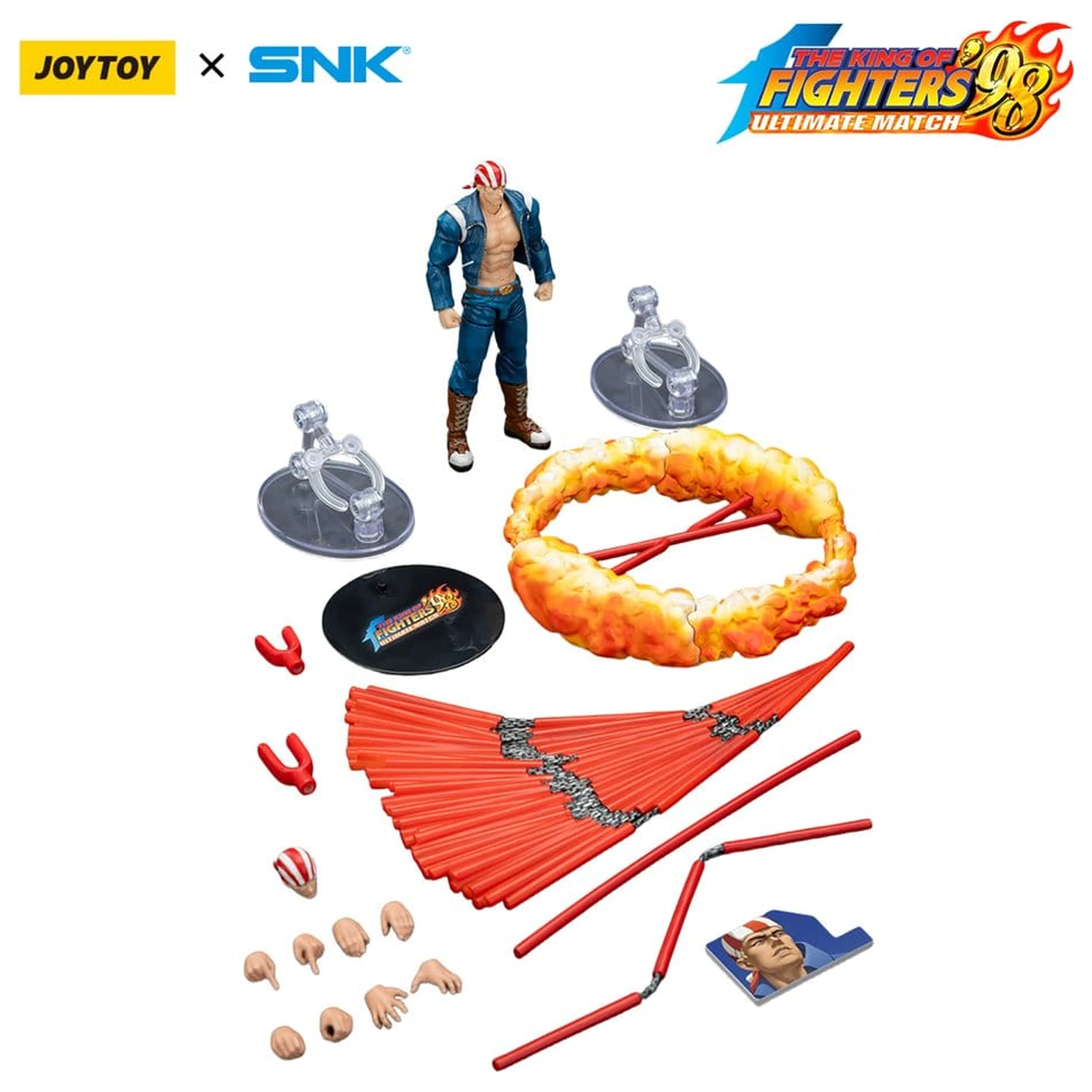 The King of Fighters '98 Ultimate Match Action-Figur Billy Kane 12 cm Produktfoto