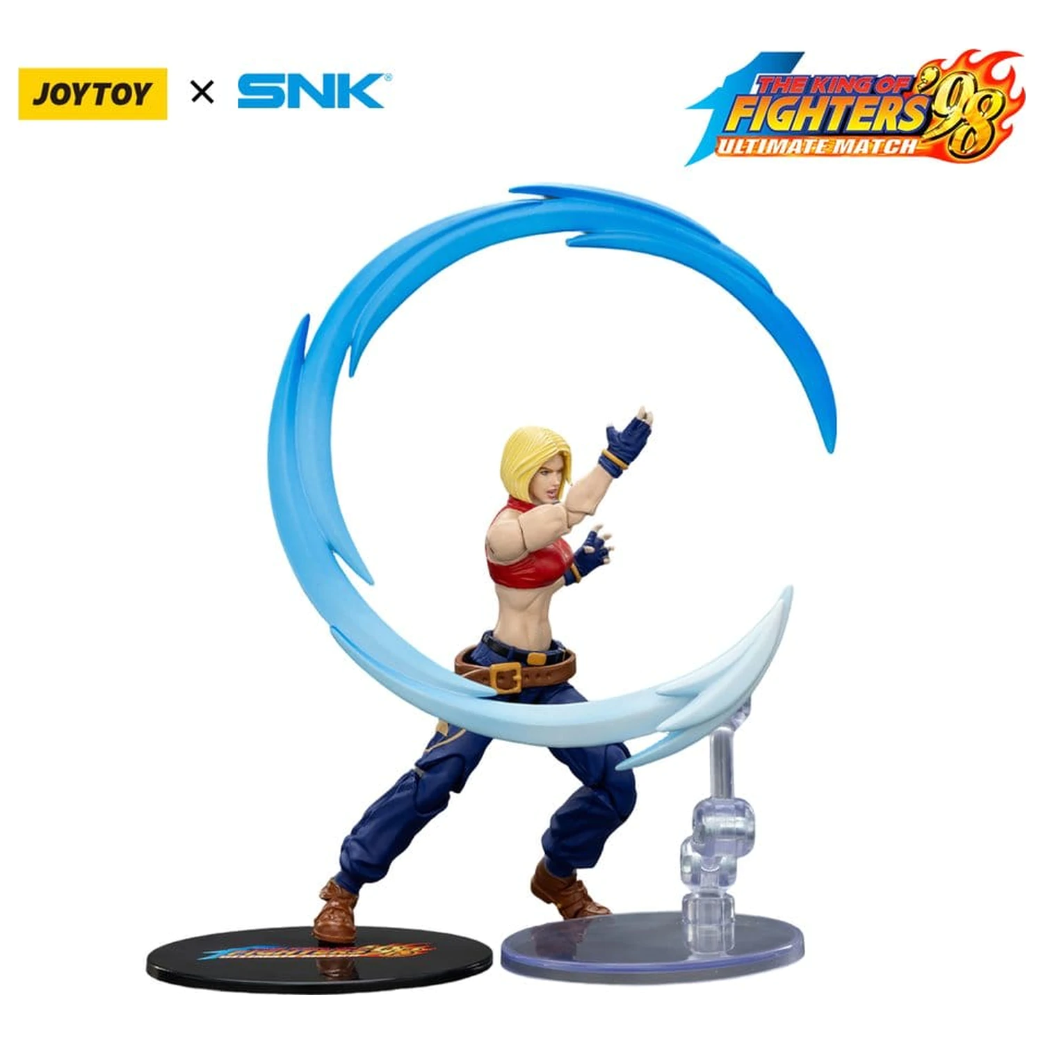 The King of Fighters '98 Ultimate Match Action Figur Blue Mary 11 cm Produktfoto