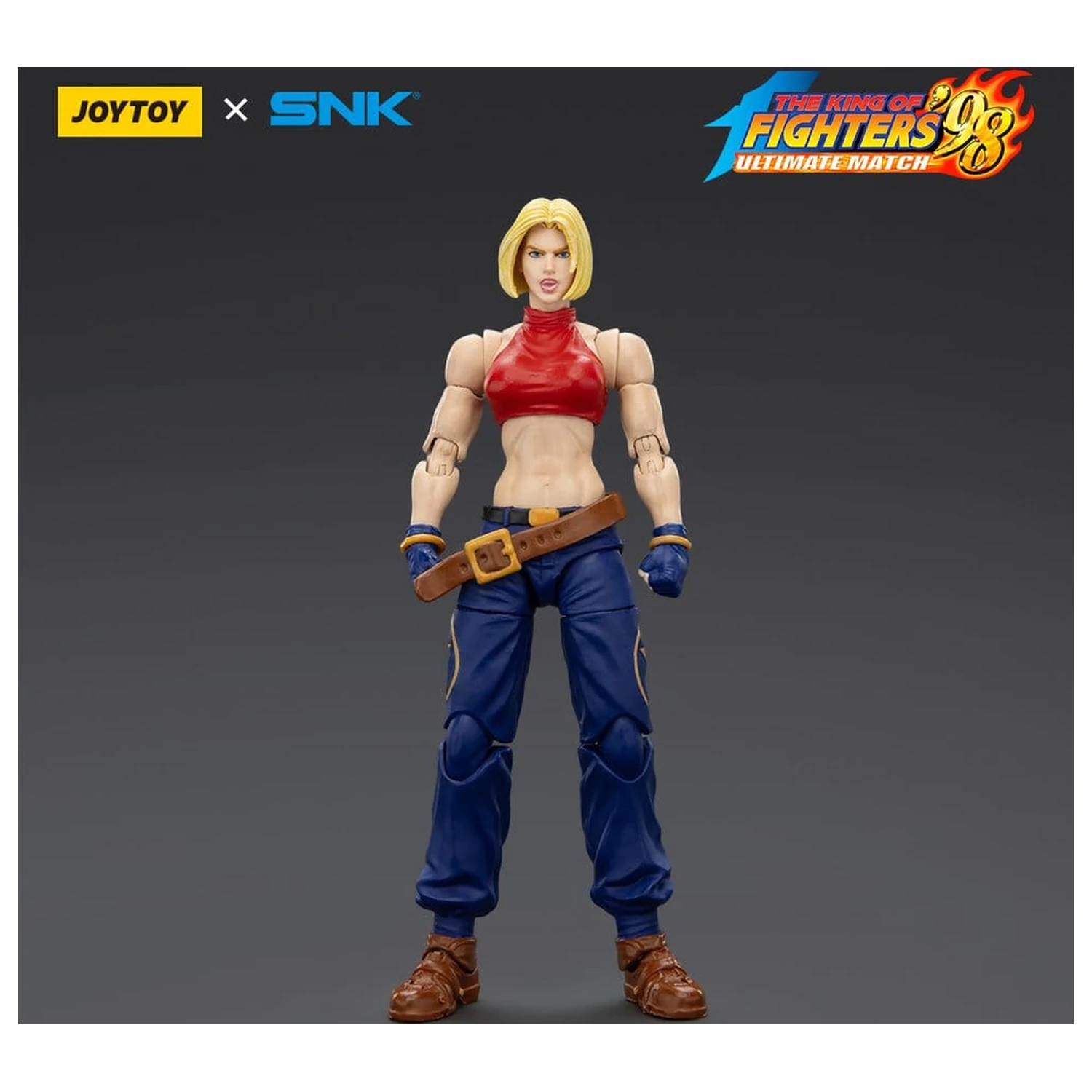 The King of Fighters '98 Ultimate Match Action Figur Blue Mary 11 cm Produktfoto
