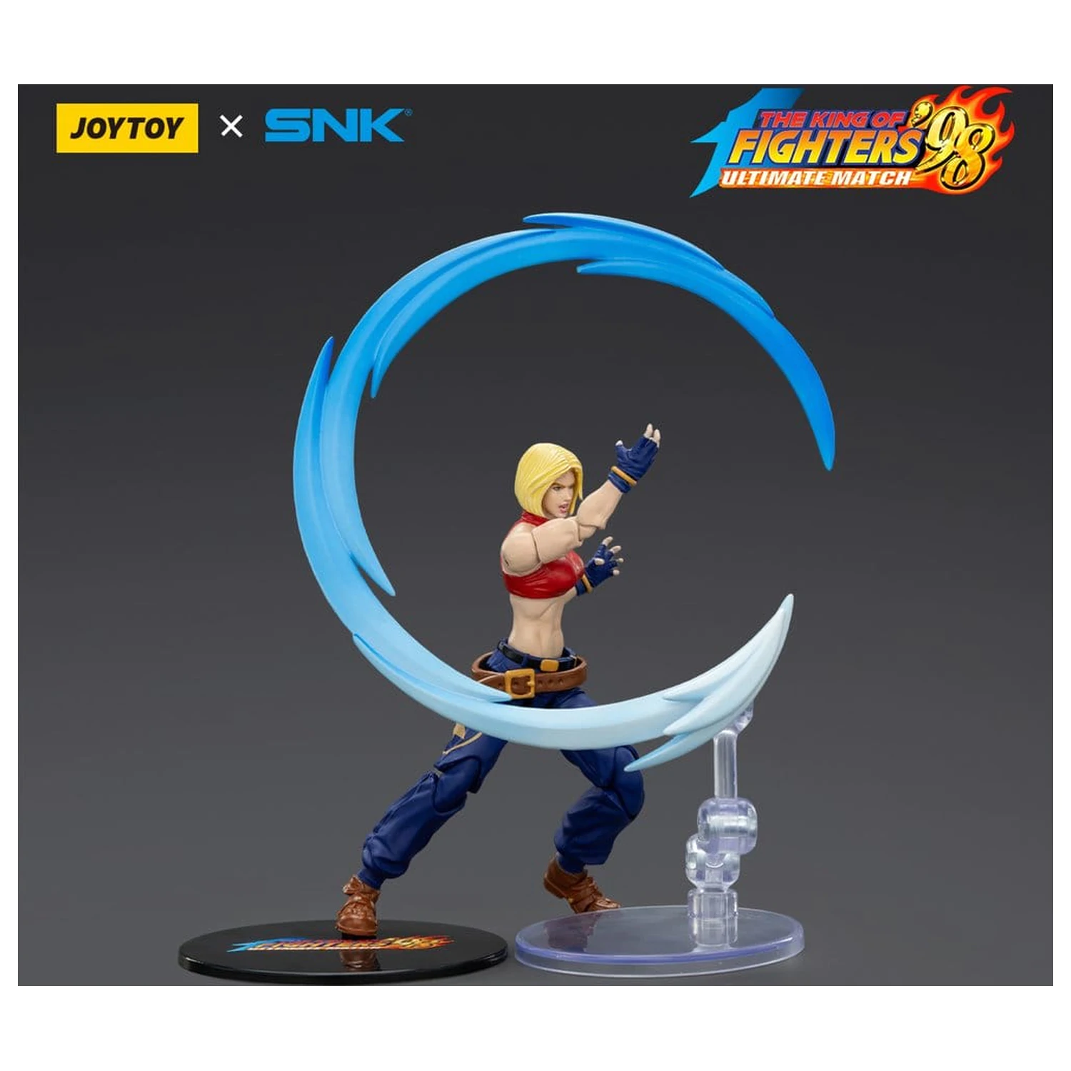 The King of Fighters '98 Ultimate Match Action Figur Blue Mary 11 cm Produktfoto