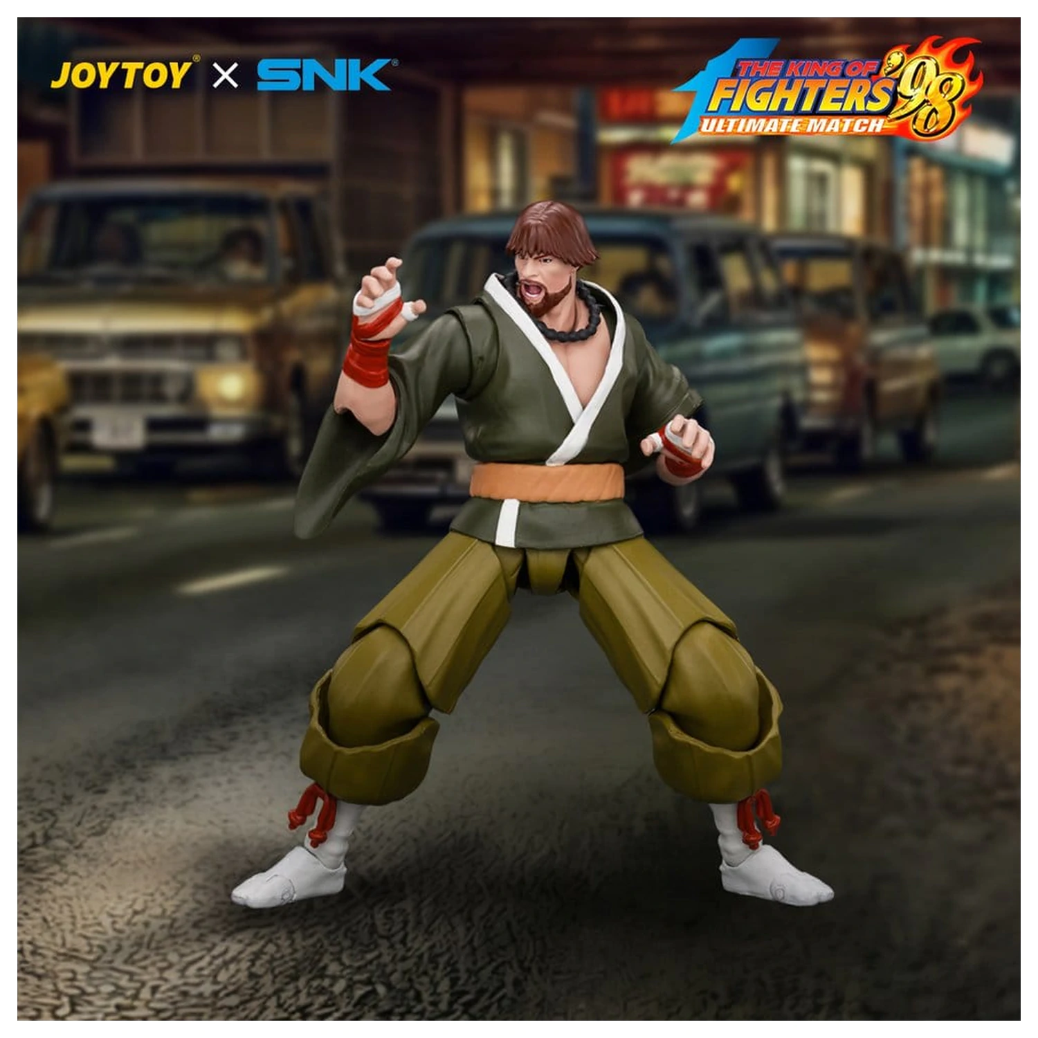 The King of Fighters '98 Ultimate Match Master Team Actionfigur Saisyu Kusanagi Produktfoto
