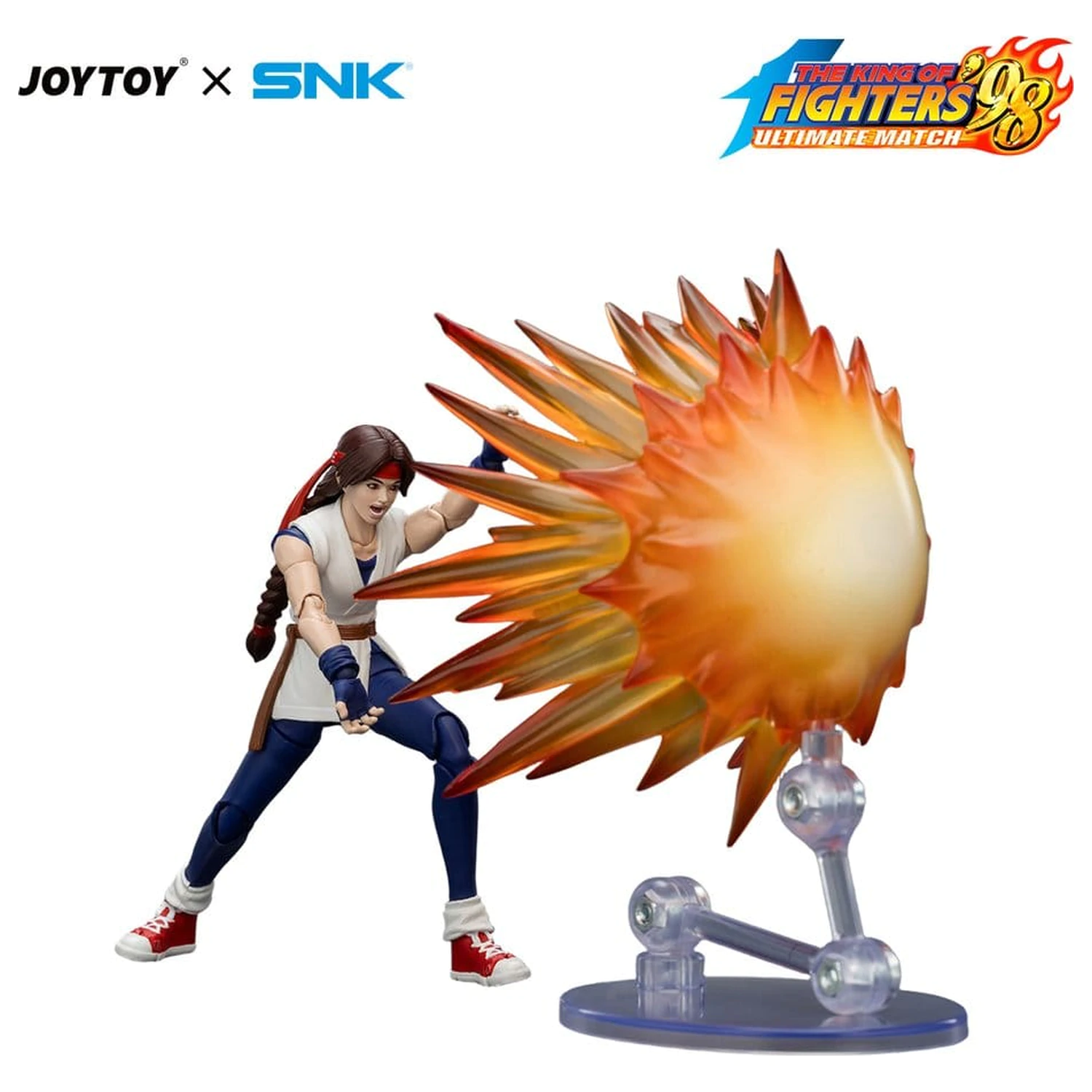 The King of Fighters '98 Ultimate Match Actionfigur Yuri Sakazaki (Art of Fighting Team) 12 cm Produktfoto