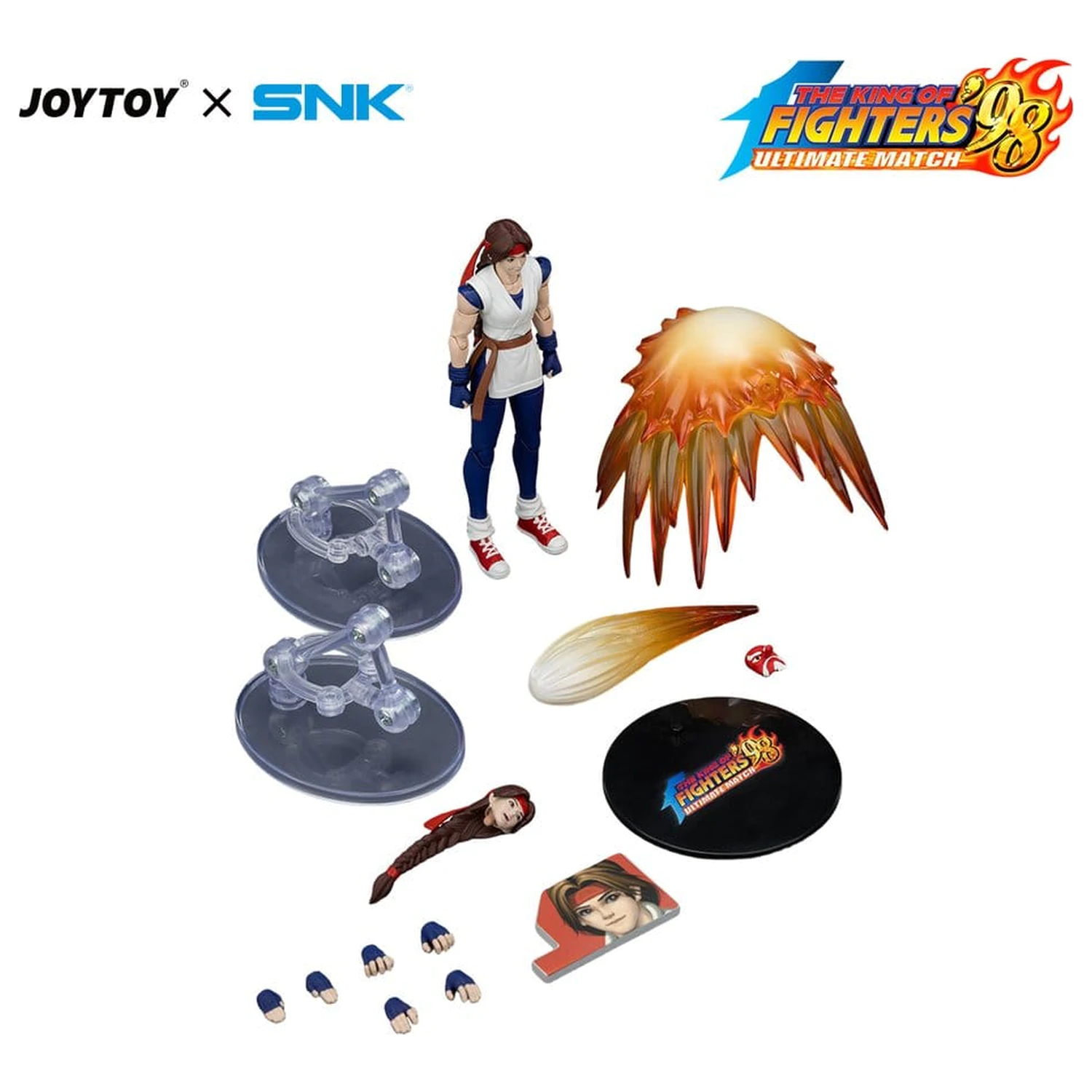 The King of Fighters '98 Ultimate Match Actionfigur Yuri Sakazaki (Art of Fighting Team) 12 cm Produktfoto
